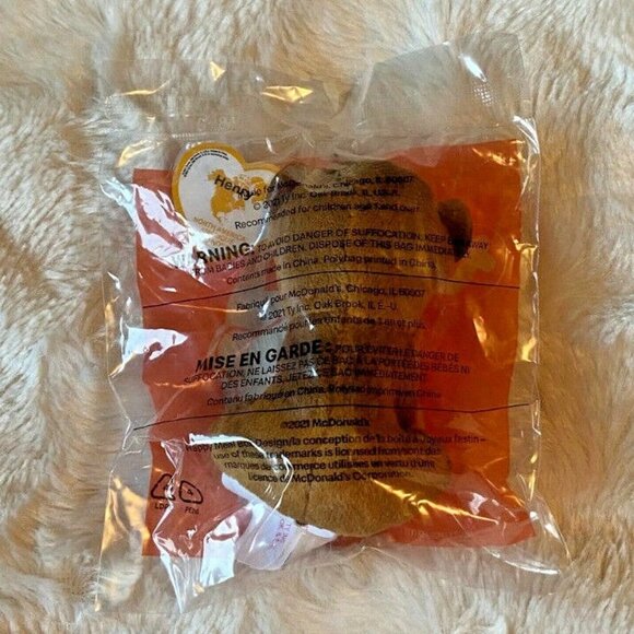 2/$30 MCDONALD'S Ty Teenie Beanie Boo's Henry Kodiak Bear  2021 NIP Ty Tags - Picture 5 of 6